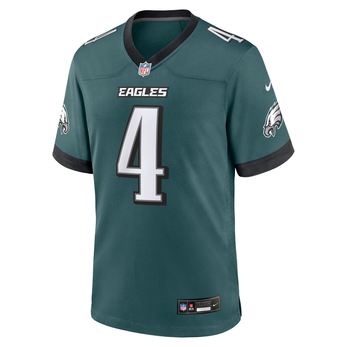 Philadelphia Eagles Jake Elliott Midnight Green Team Game Jersey
