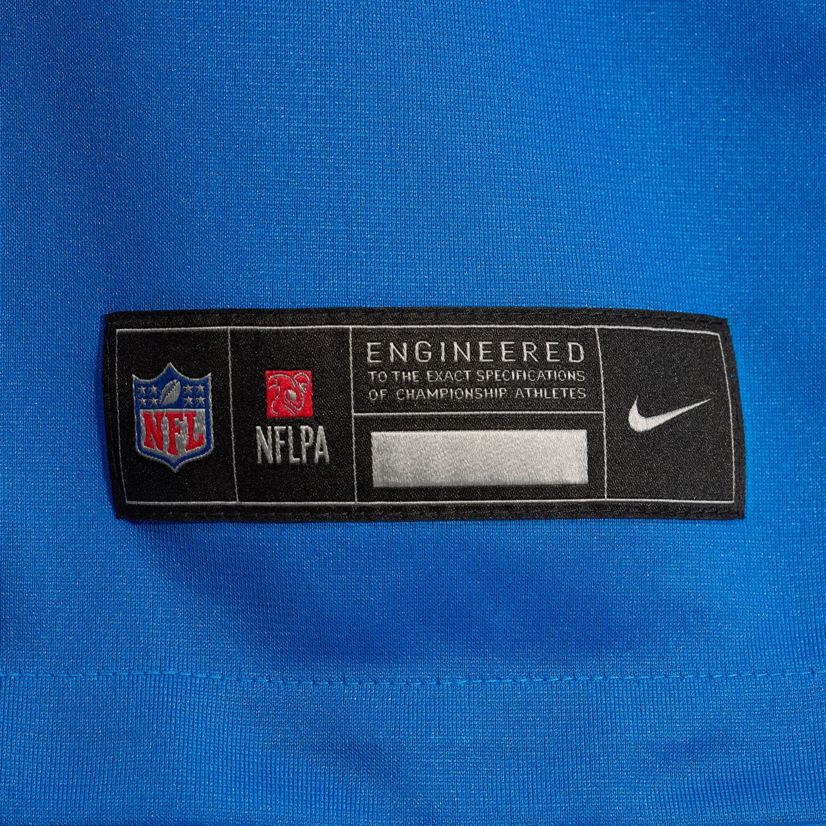 Detroit Lions Juice Scruggs Blue Team Game Jersey