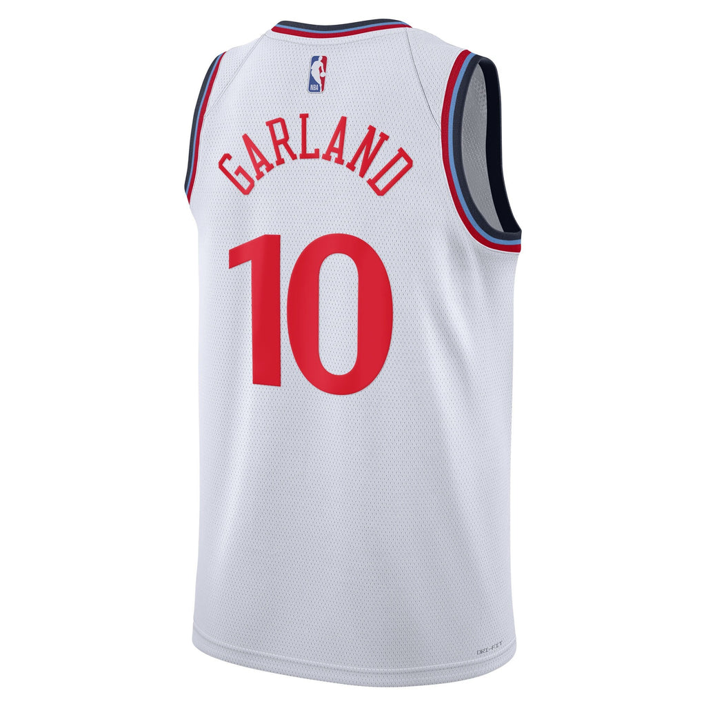 Los Angeles Clippers Association Edition Swingman Jersey - White - Darius Garland