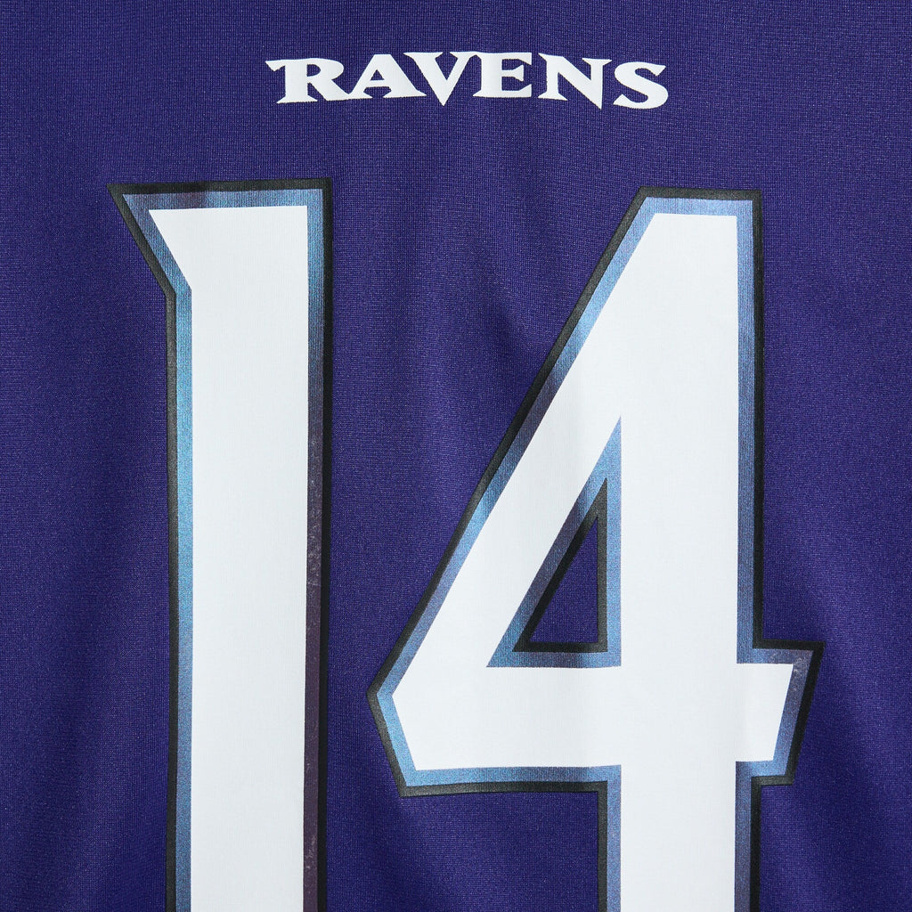 Baltimore Ravens Kyle Hamilton Purple Team Game Jersey