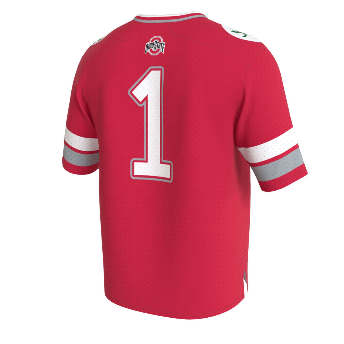 Ohio State Buckeyes Lightweight Collegiate Football Fashion Jersey - Scarlet