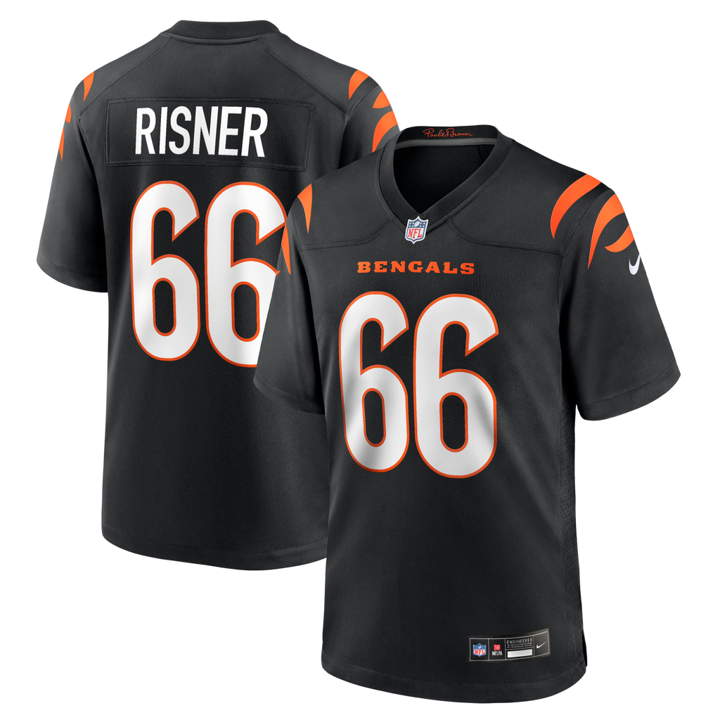 Cincinnati Bengals Dalton Risner Black Team Game Jersey