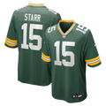 Green Bay Packers Bart Starr Green Game Retired Player Jersey