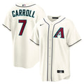 Arizona Diamondbacks Corbin Carroll Cream Home Replica Jersey
