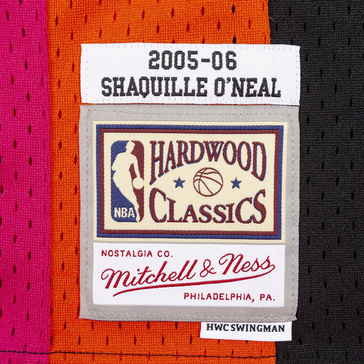 Miami Heat Shaquille O'Neal 2005 Swingman Authentic Jersey - Black