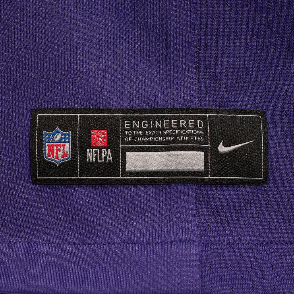 Baltimore Ravens Steve McNair Purple Game Retired Player Jersey