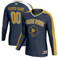 Notre Dame Fighting Irish NIL Pick-A-Player Lightweight Collegiate Volleyball Fashion Jersey - Navy