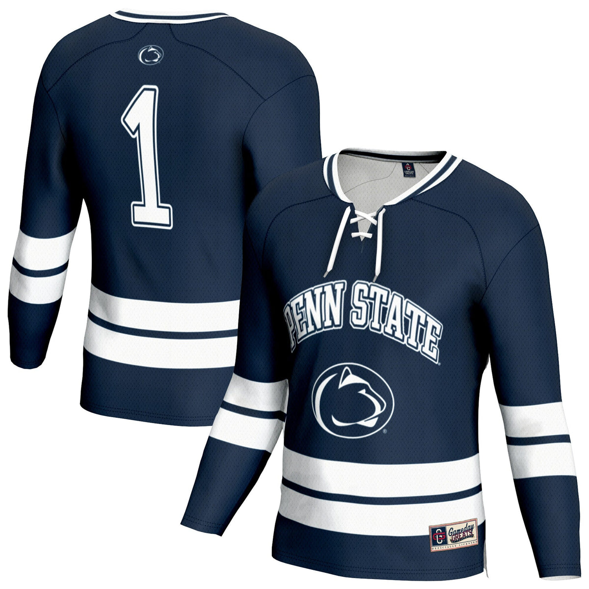Penn State Nittany Lions Lightweight Hockey Team Fashion Jersey - Navy