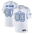 Buffalo Bills White 2025 Rivalries Collection Custom Game Jersey