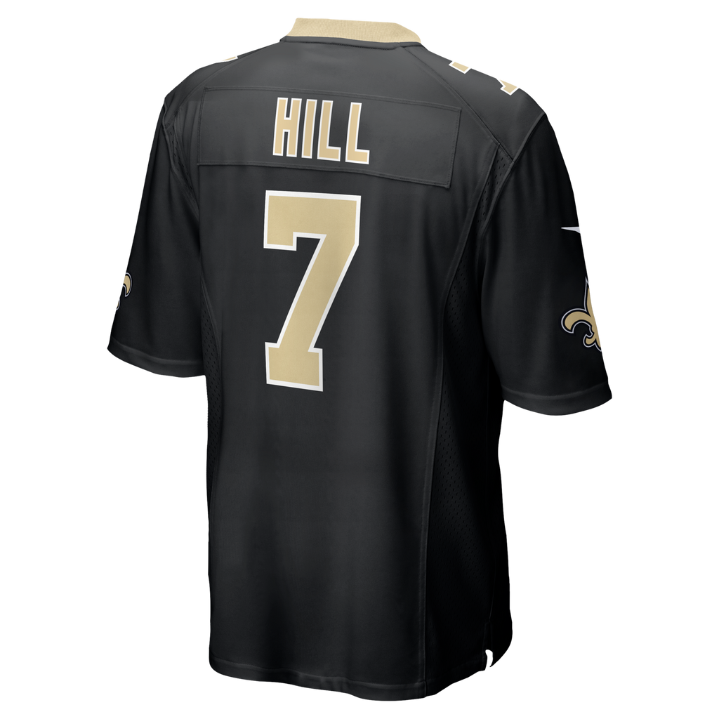 New Orleans Saints Taysom Hill Black Game Jersey