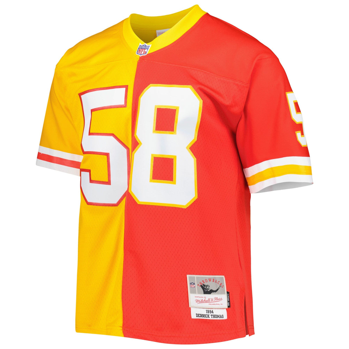Kansas City Chiefs Derrick Thomas Red/Gold 1994 Split Legacy Replica Jersey