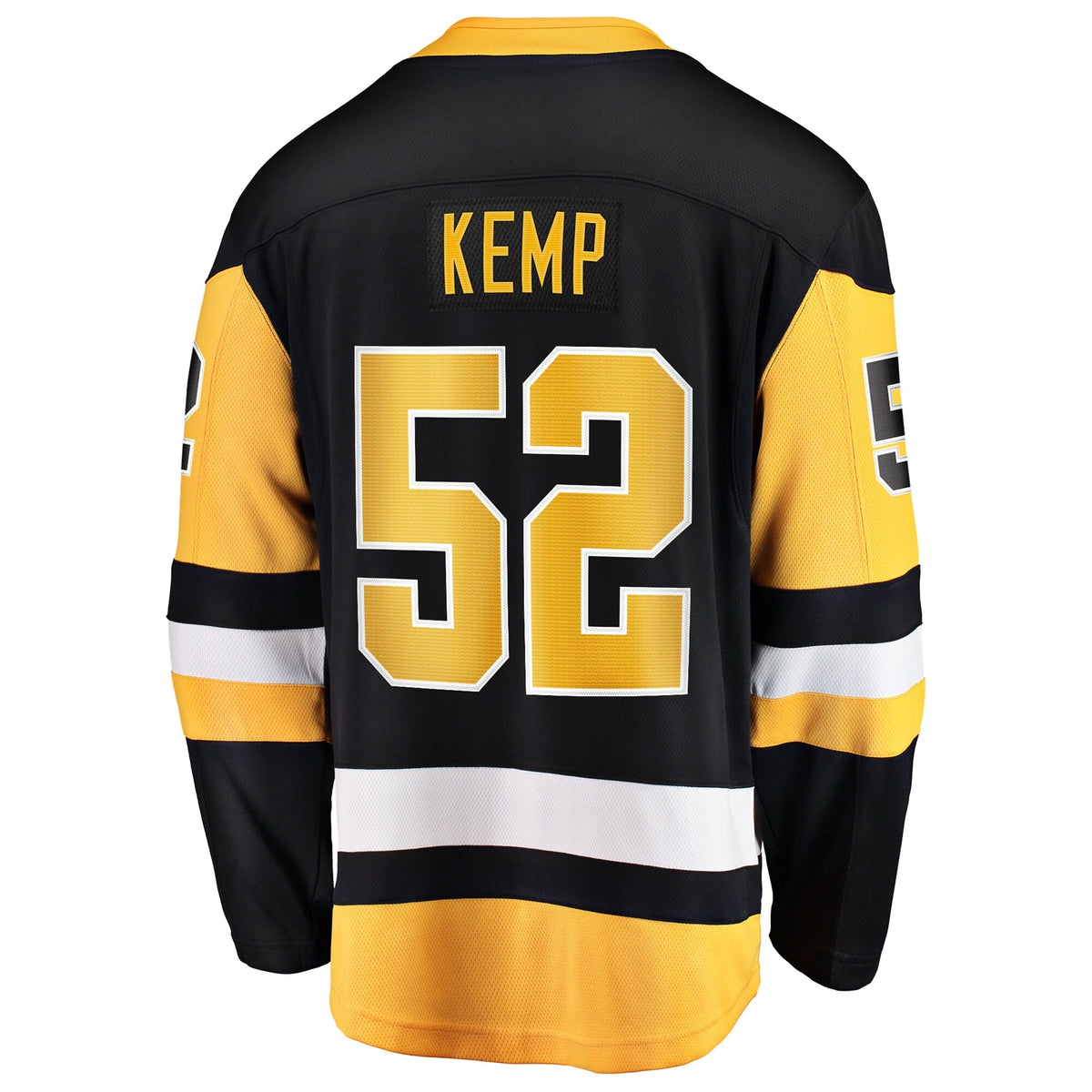 Pittsburgh Penguins Philip Kemp Black Home Breakaway Jersey