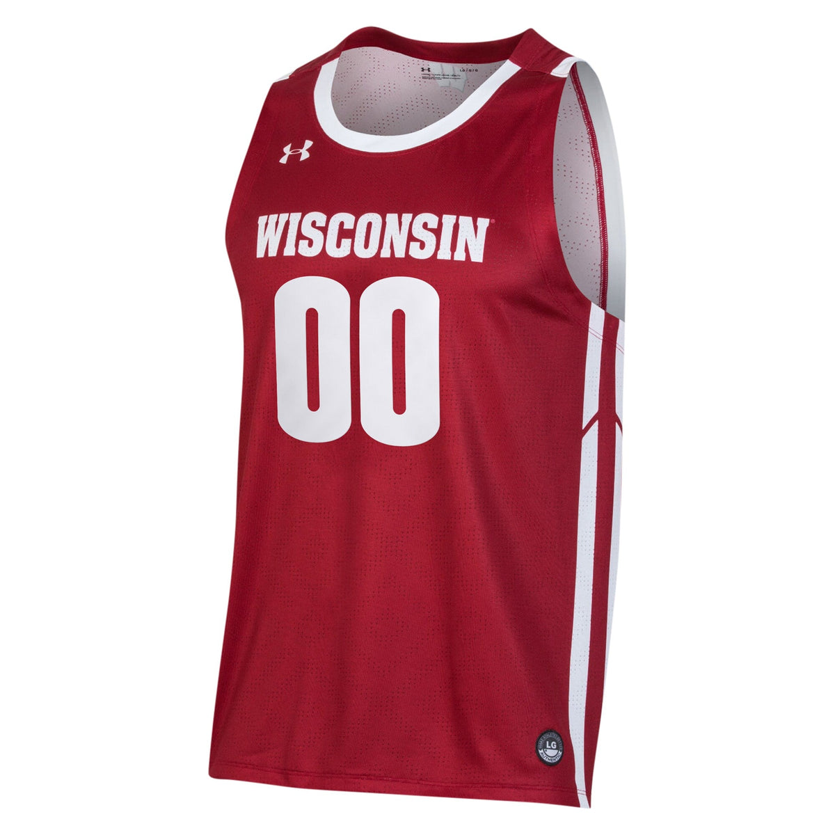Wisconsin Badgers Custom Alternate Basketball Jersey - Red