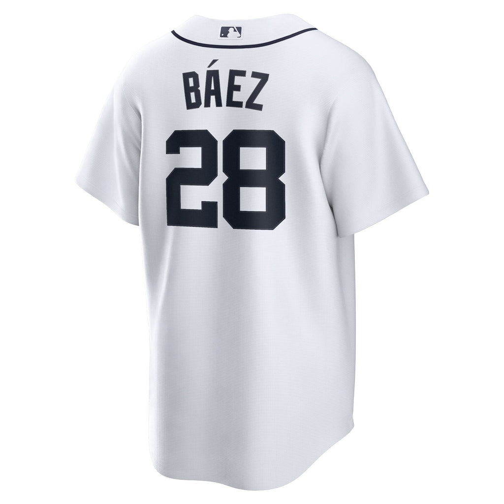 Detroit Tigers Javier Baez White Home Replica Player Jersey