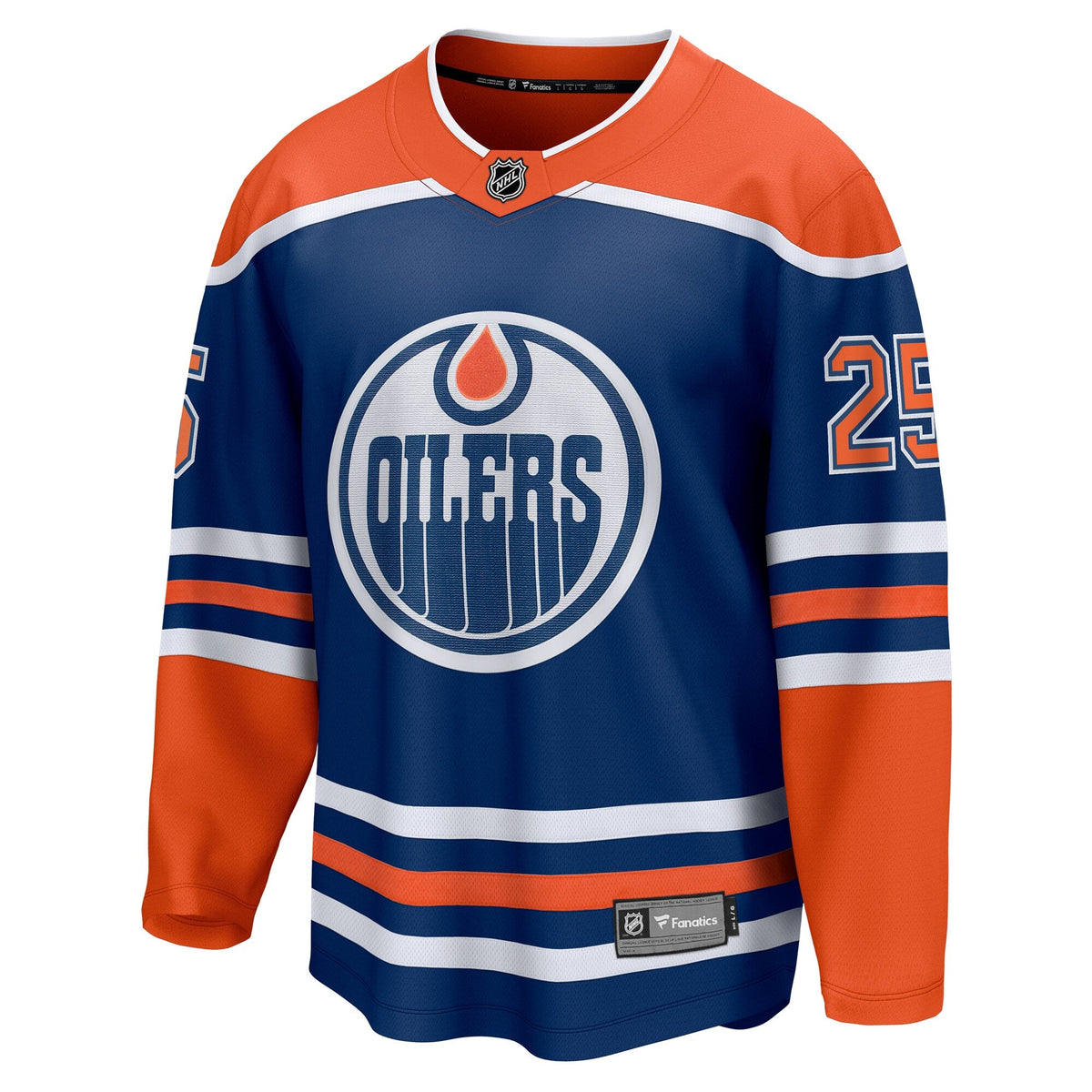 Edmonton Oilers Darnell Nurse Royal Home Breakaway Player Jersey