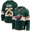 Minnesota Wild Jonas Brodin Green Breakaway Jersey