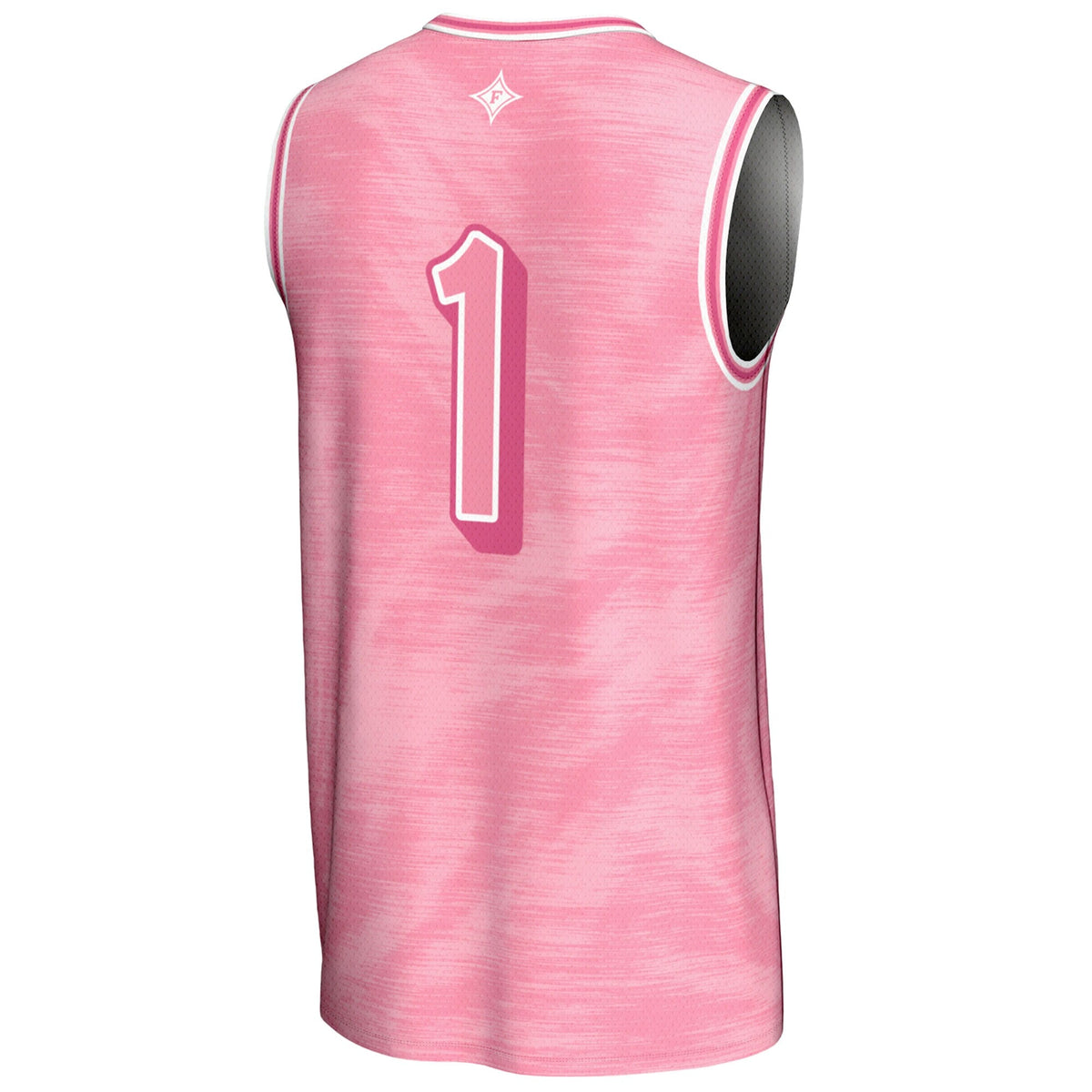 #1 Furman Paladins Lightweight Basketball Fashion Jersey - Pink