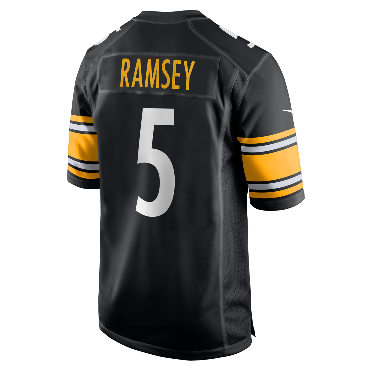 Pittsburgh Steelers Jalen Ramsey Black Team Game Jersey