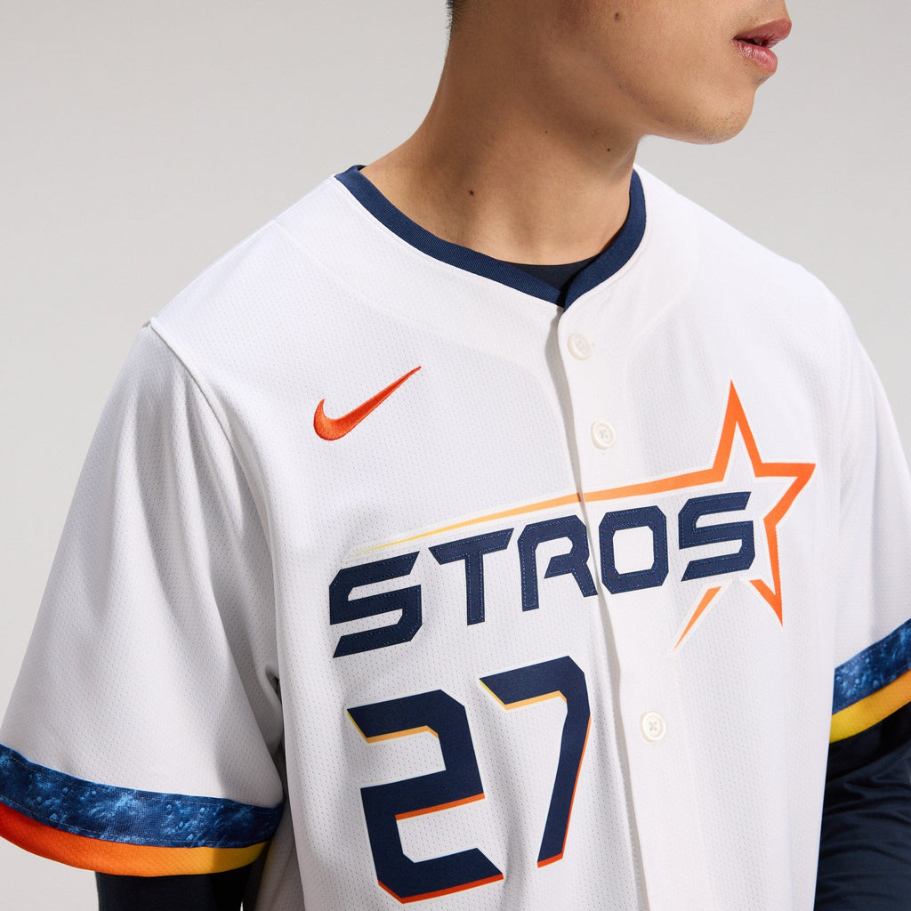 Houston Astros Jose Altuve White 2025 City Connect Limited Player Jersey