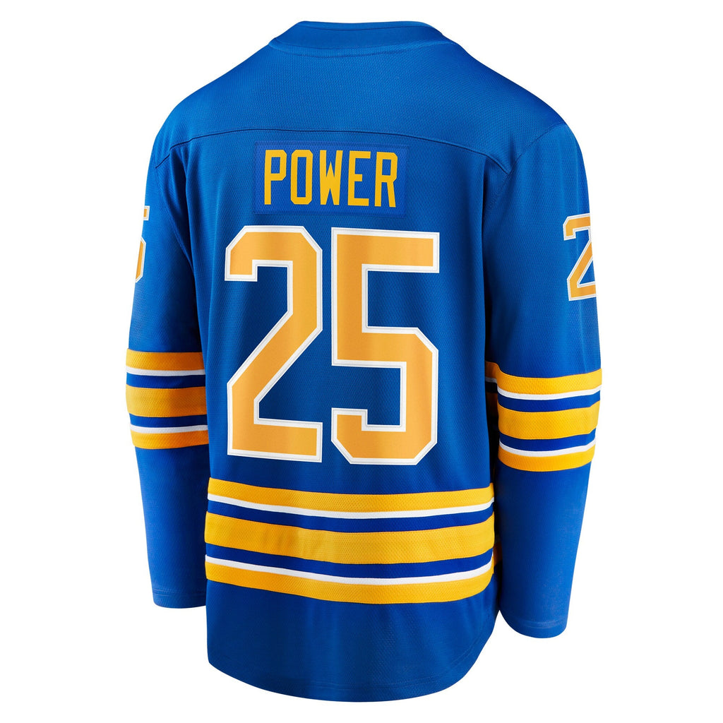 Buffalo Sabres Owen Power Royal Home Breakaway Player Jersey