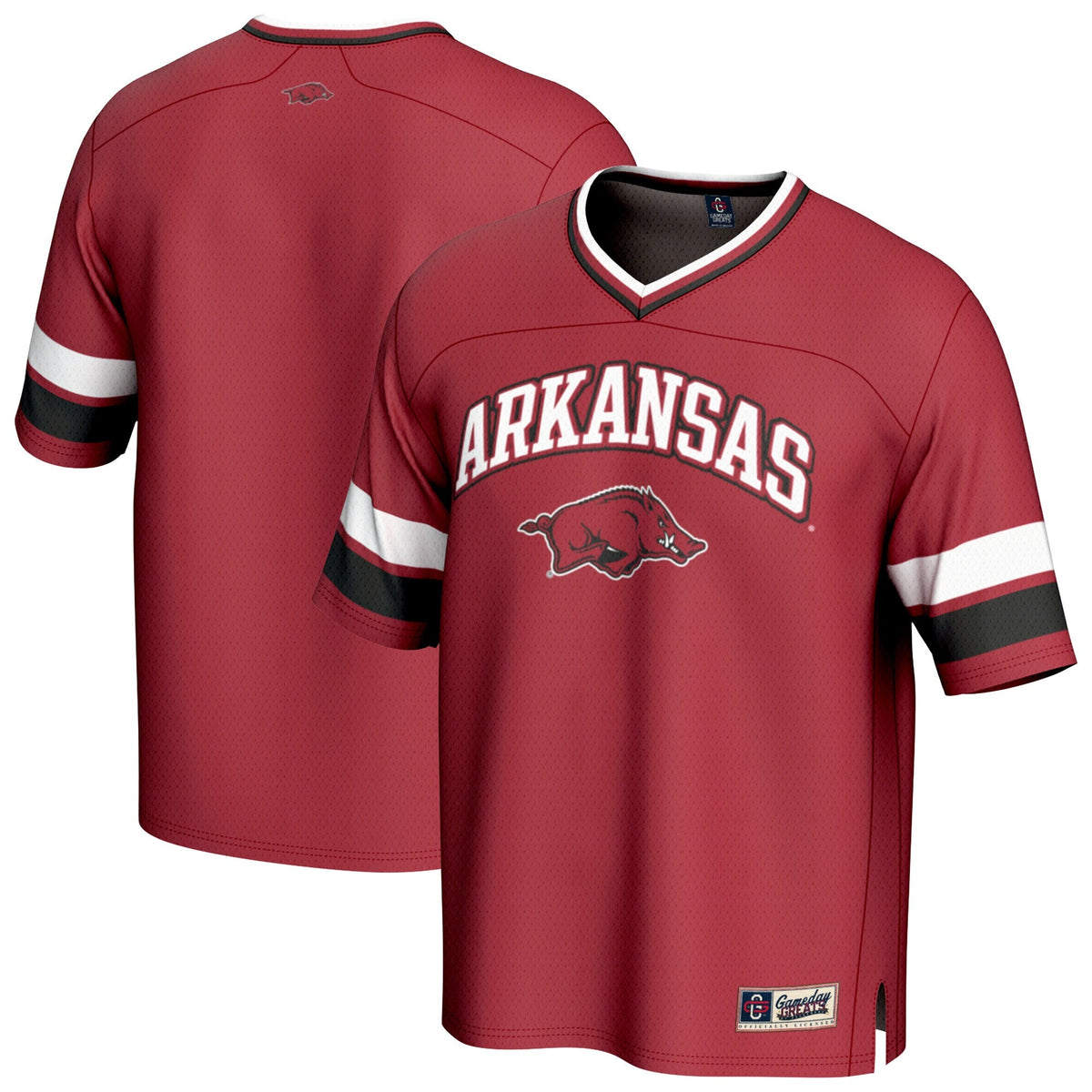 Arkansas Razorbacks Spirit Football Jersey - Cardinal