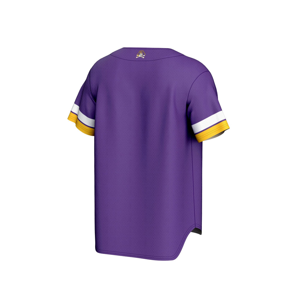 ECU Pirates Spirit Baseball Jersey - Purple