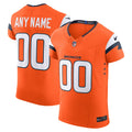 Denver Broncos Orange Team Vapor F.U.S.E. Elite Custom Jersey