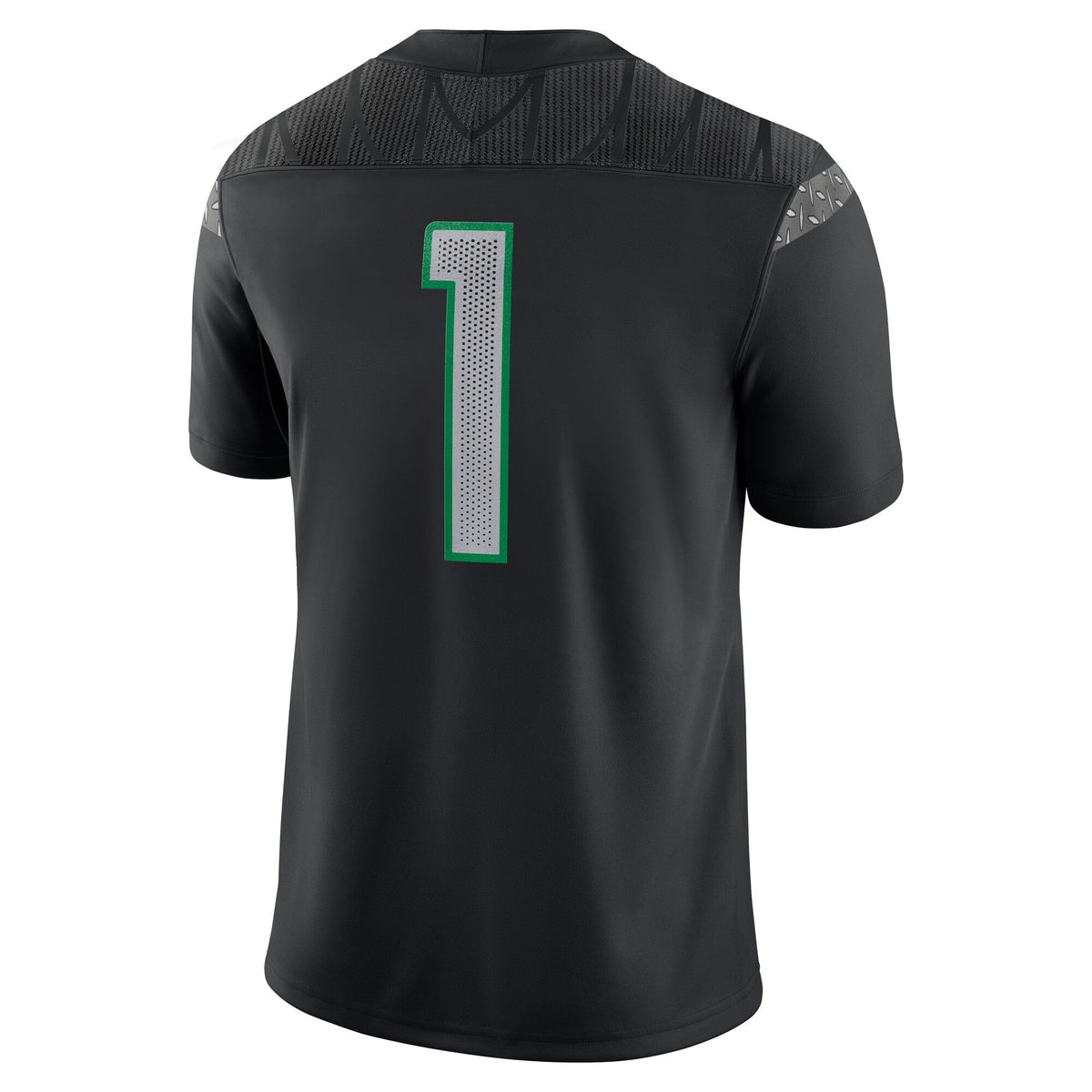#1 Black Oregon Ducks Game Jersey
