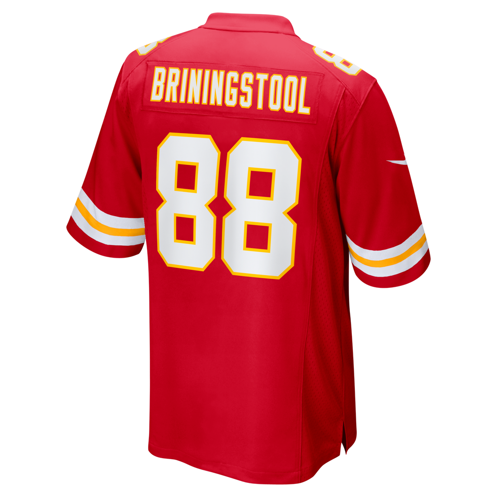 Kansas City Chiefs Jake Briningstool Red Team Game Jersey