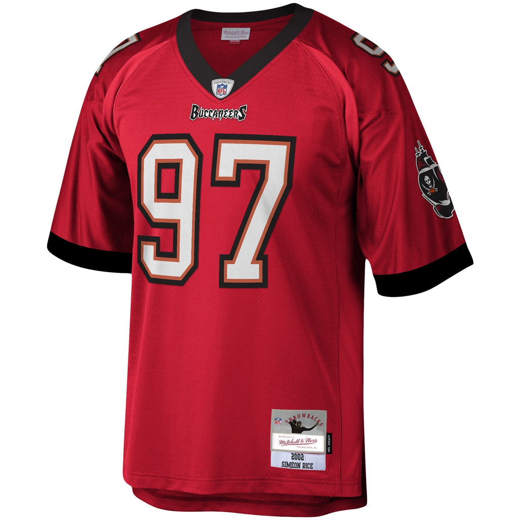 Tampa Bay Buccaneers Simeon Rice Red Legacy Replica Jersey