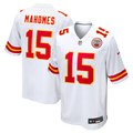 Kansas City Chiefs Patrick Mahomes White Game Jersey