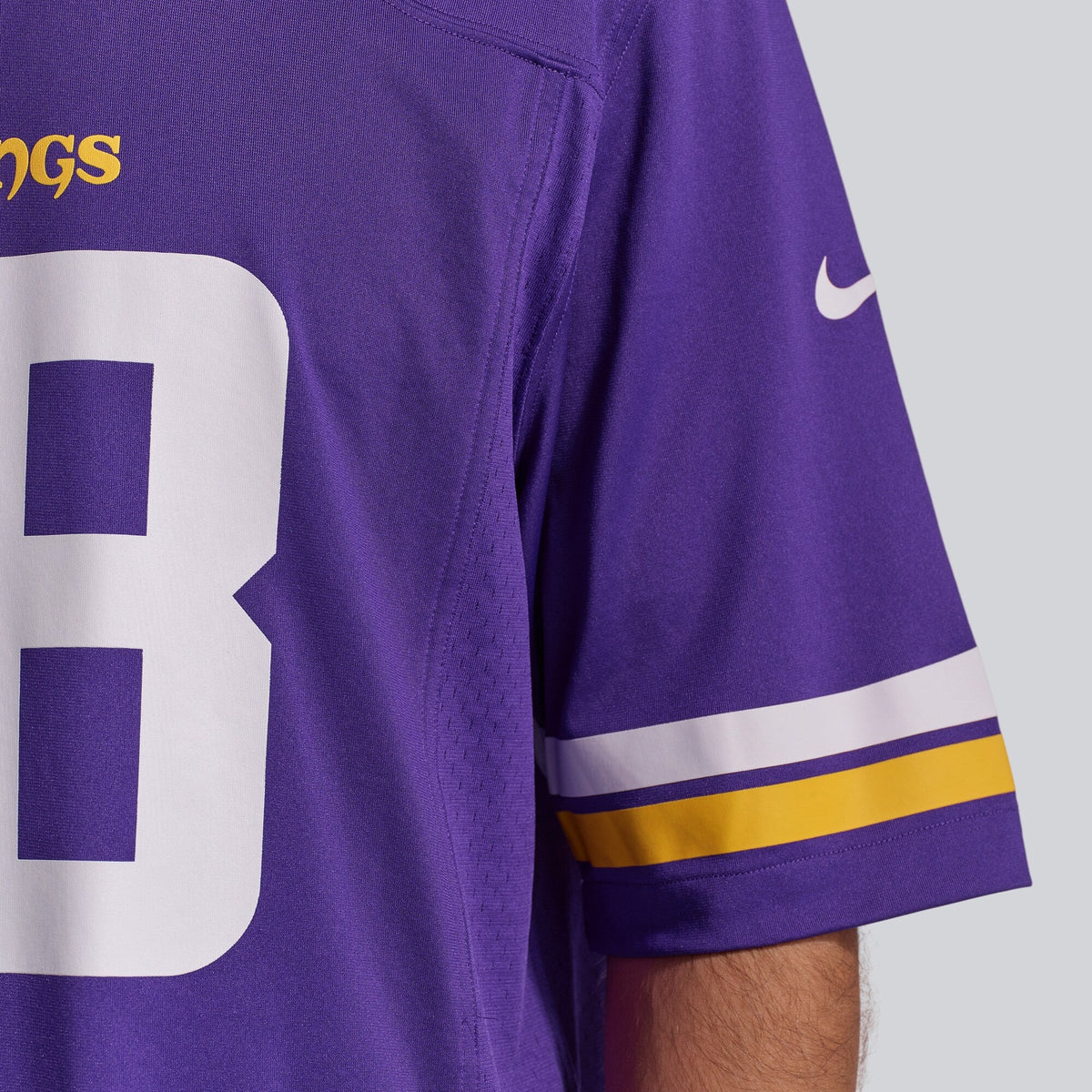 Minnesota Vikings Justin Jefferson Purple Player Game Jersey