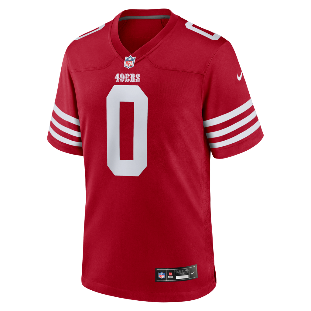 San Francisco 49ers Renardo Green Scarlet Game Jersey