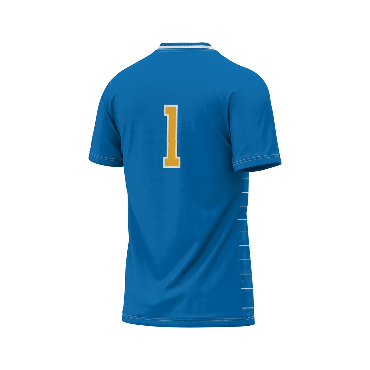 #1 UCLA Bruins Lightweight Soccer Fashion Jersey - Blue