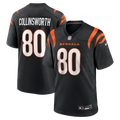 Cincinnati Bengals Cris Collinsworth Black Team Retired Player Game Jersey