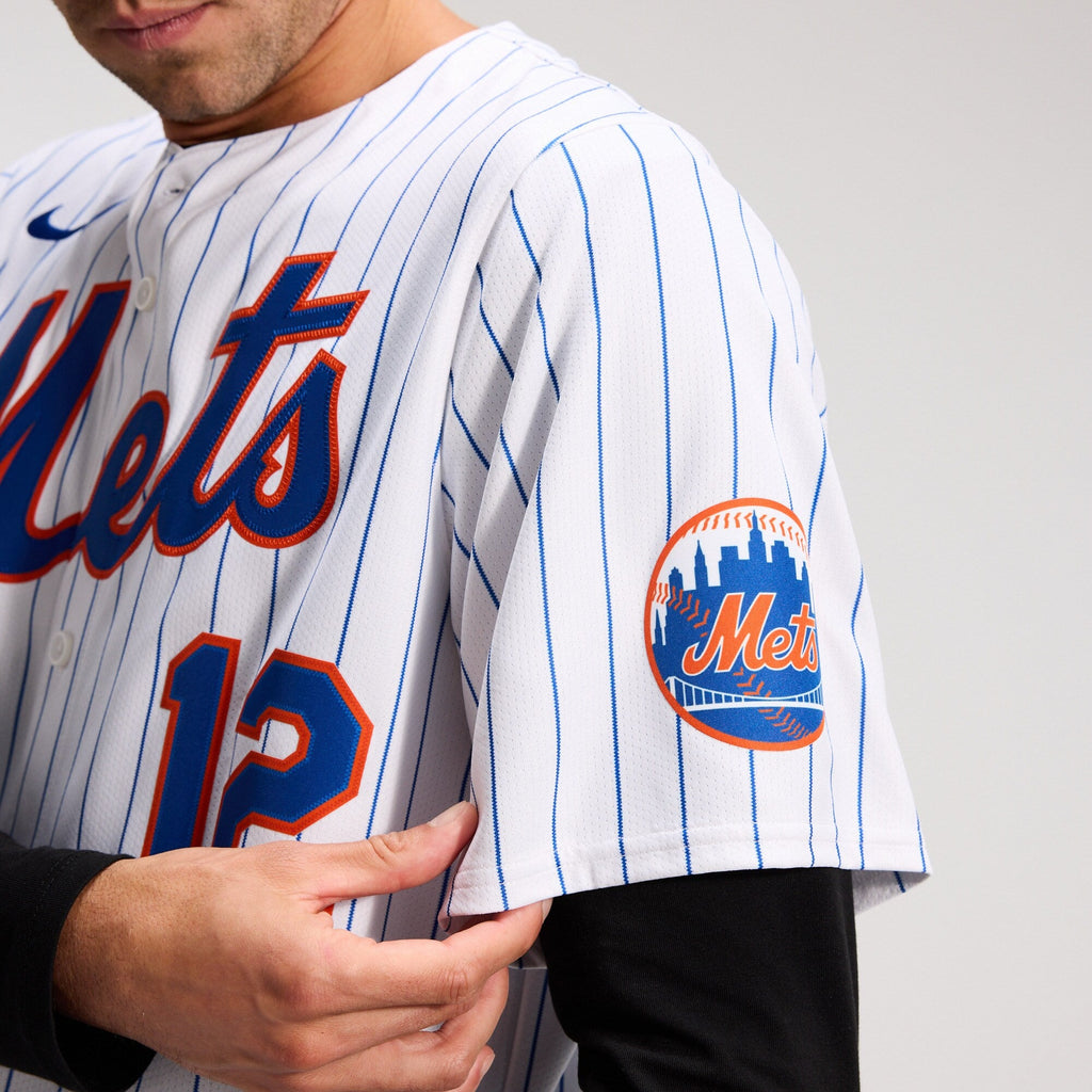 New York Mets Francisco Lindor White Home Limited Jersey