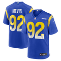 Los Angeles Rams Harrison Mevis Royal Team Game Jersey