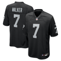 Las Vegas Raiders Quay Walker Black Team Game Jersey