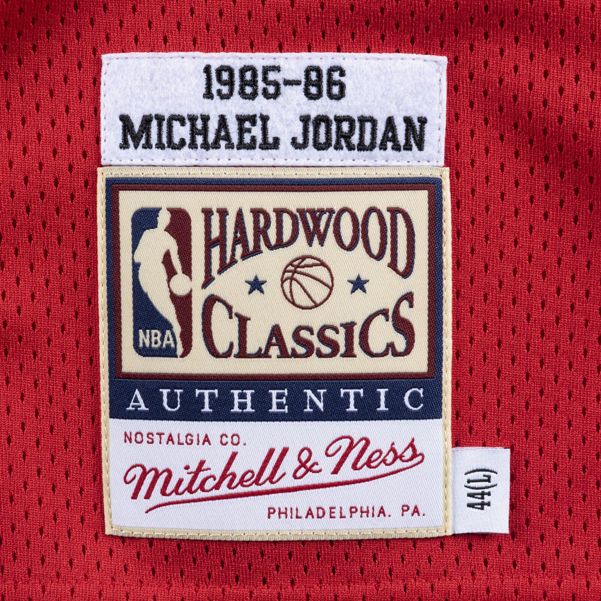 Chicago Bulls Authentic Jersey Michael Jordan 1985-86