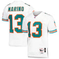 Miami Dolphins 1995 Dan Marino White Authentic Throwback Retired Player Pocket Jersey
