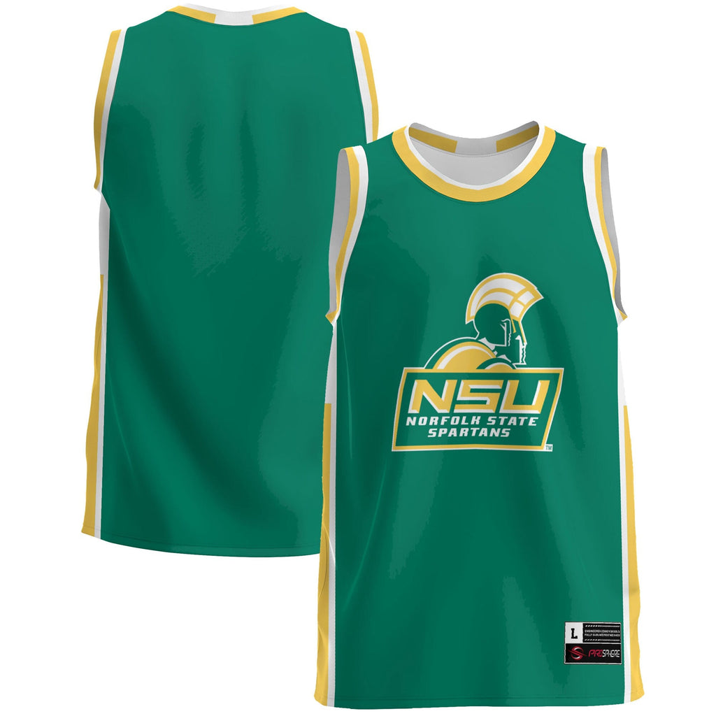 Norfolk State Spartans Lightweight Basketball Jersey - Green