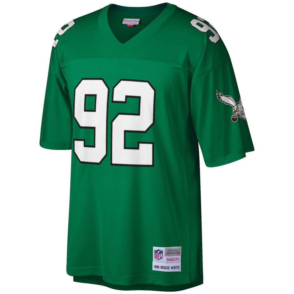 Philadelphia Eagles Reggie White Kelly Green Legacy Replica Jersey