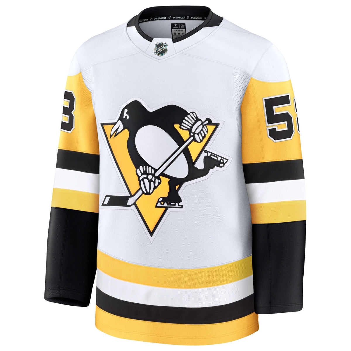 Pittsburgh Penguins Kris Letang White Premium Jersey