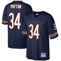 Chicago Bears Walter Payton Navy Big & Tall 1985 Retired Player Replica Jersey