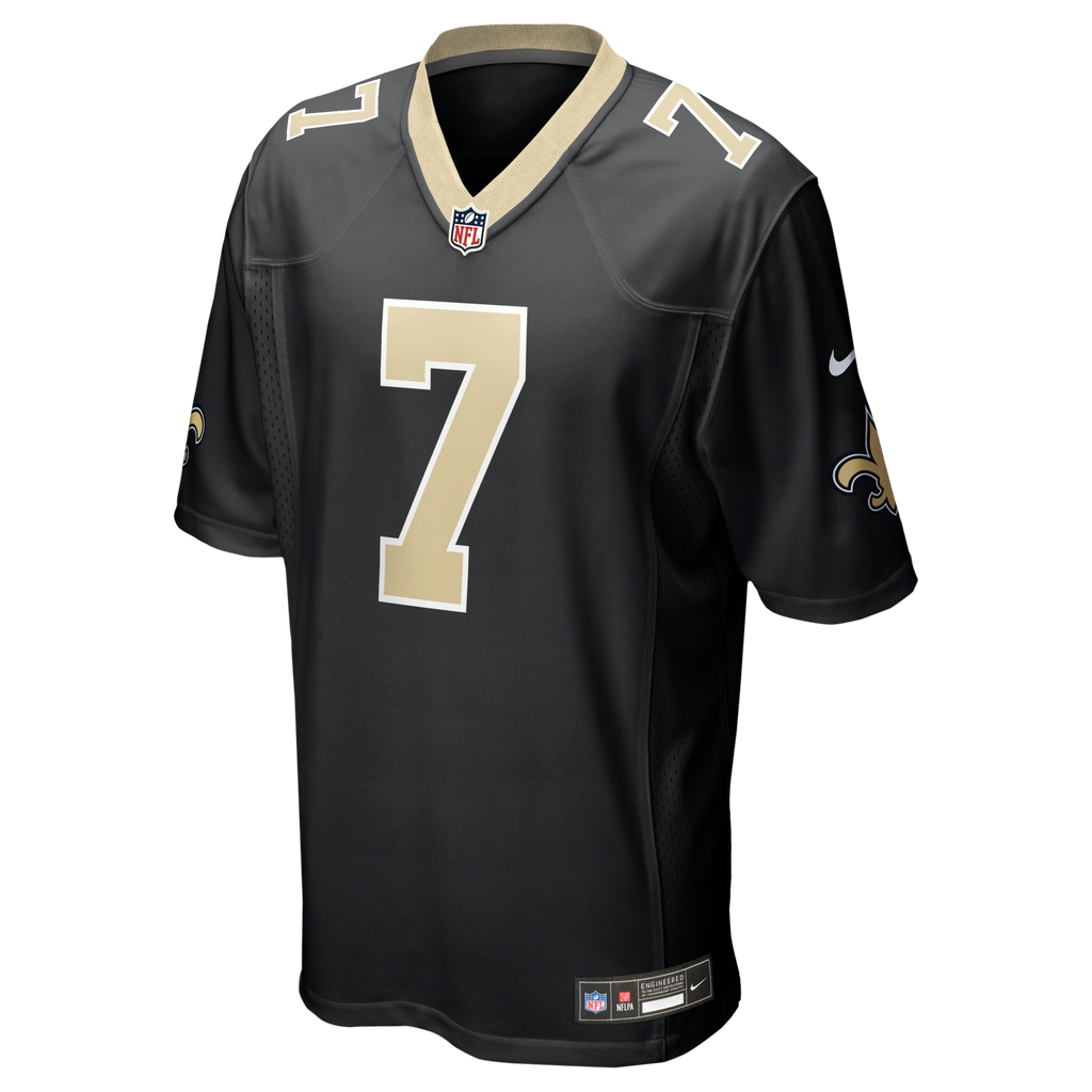 New Orleans Saints Taysom Hill Black Game Jersey