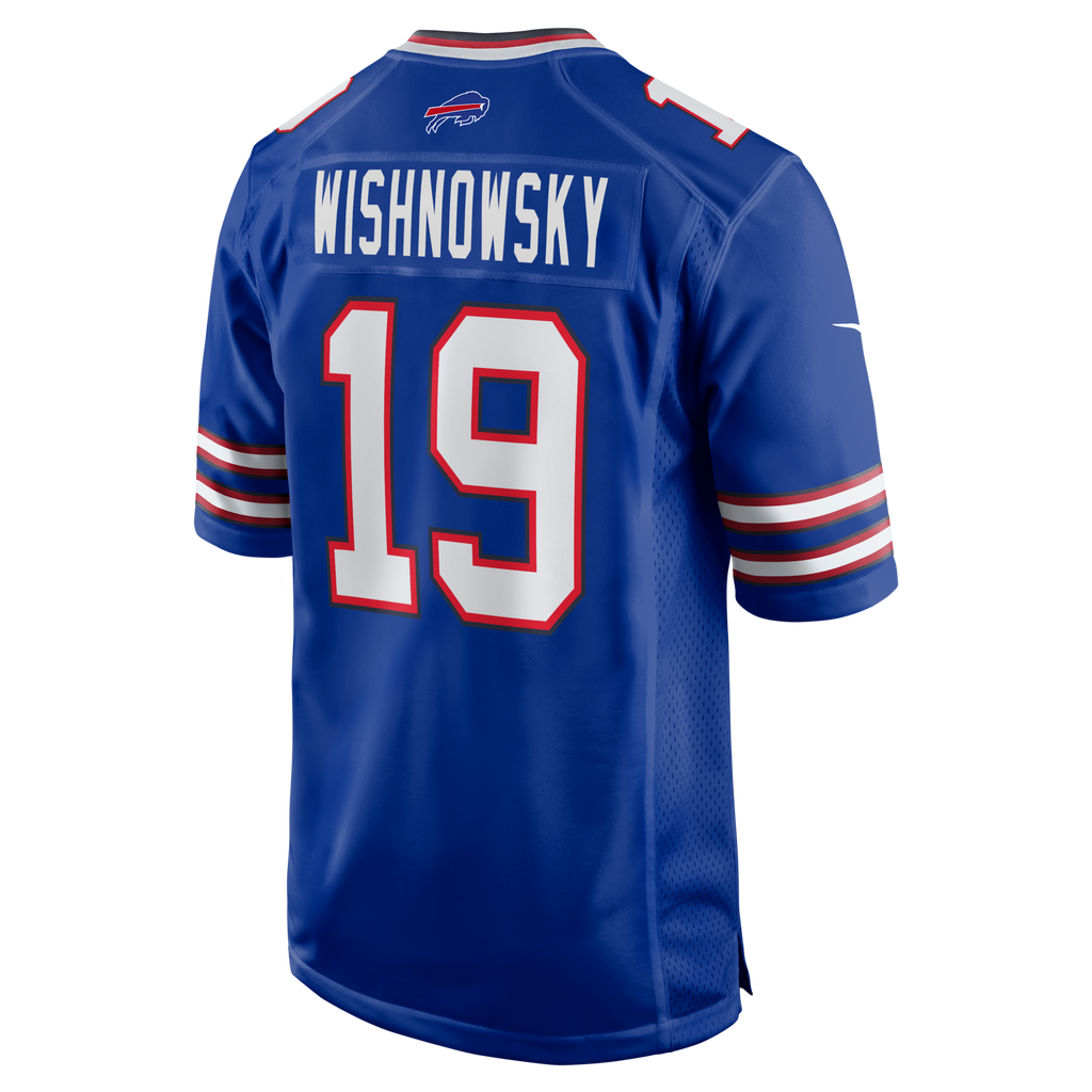 Buffalo Bills Mitch Wishnowsky Royal Team Game Jersey