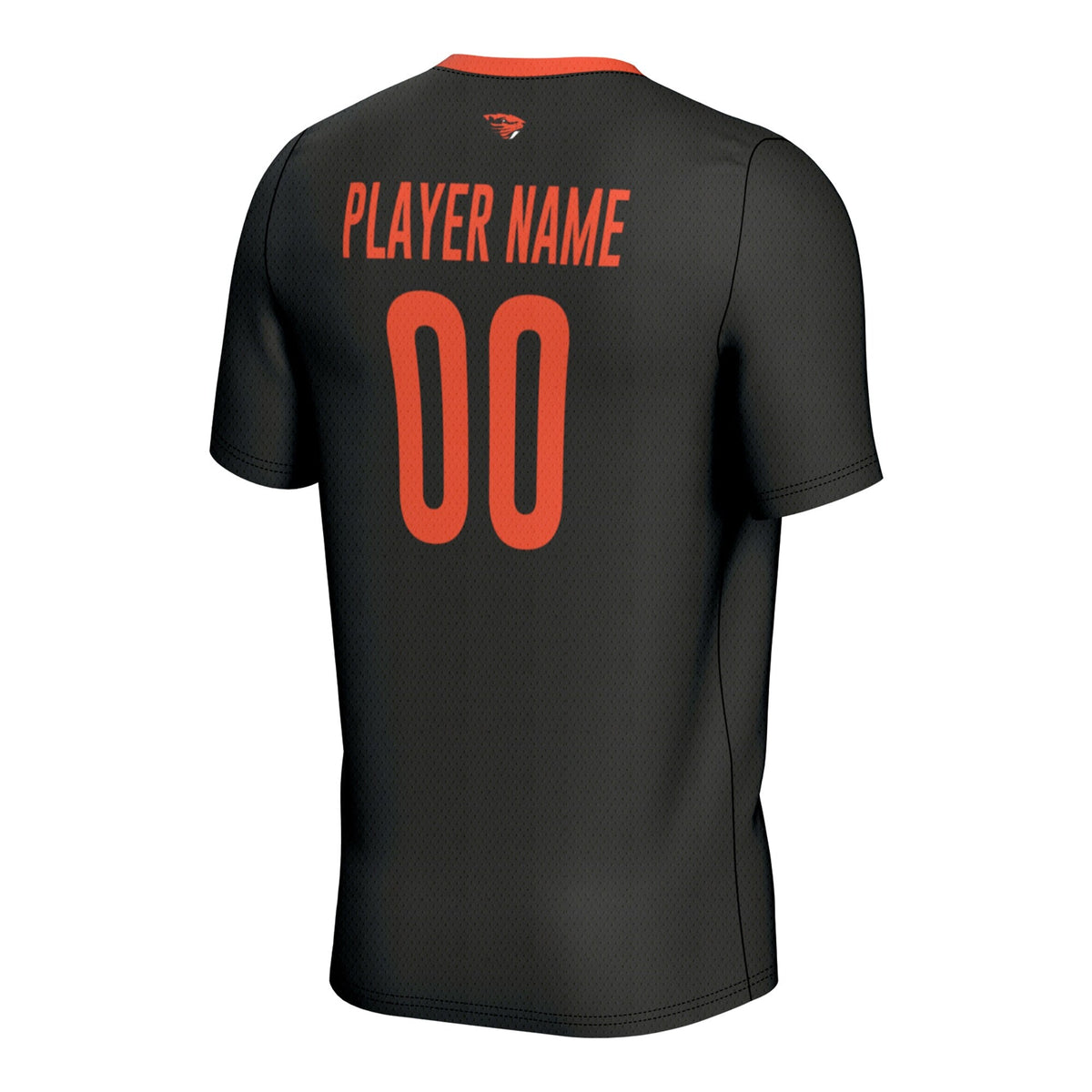 Oregon State Beavers Pick-A-Player NIL Lightweight Soccer Jersey - Black