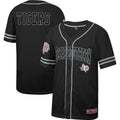 Texas Southern Tigers Free Spirited Mesh Button-Up Baseball Jersey - Black