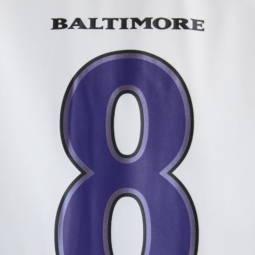 Baltimore Ravens Lamar Jackson White Game Jersey