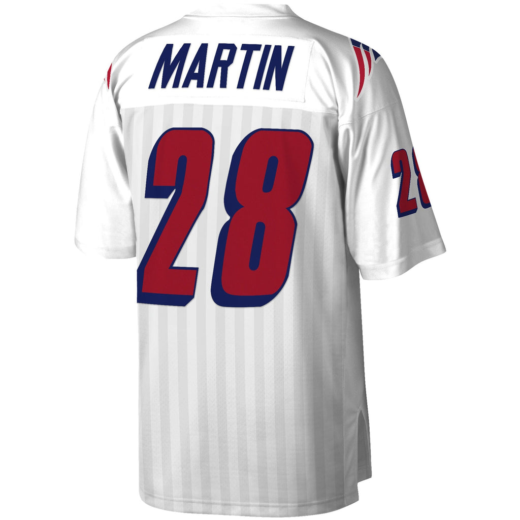 New England Patriots Curtis Martin White Legacy Replica Jersey